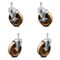 Service Caster 5 Inch High Temp Phenolic Wheel Swivel 3/8 Inch Threaded Stem Caster Brake, 2PK SCC-TS20S514-PHRHT-381615-2-TLB-2 - alternate 1
